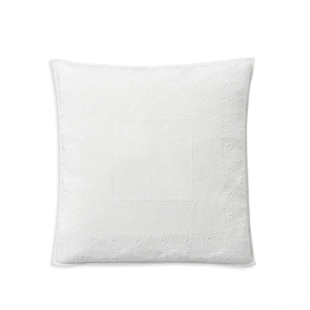 Ralph Lauren Shirley Euro Sham in White, New w/Tag